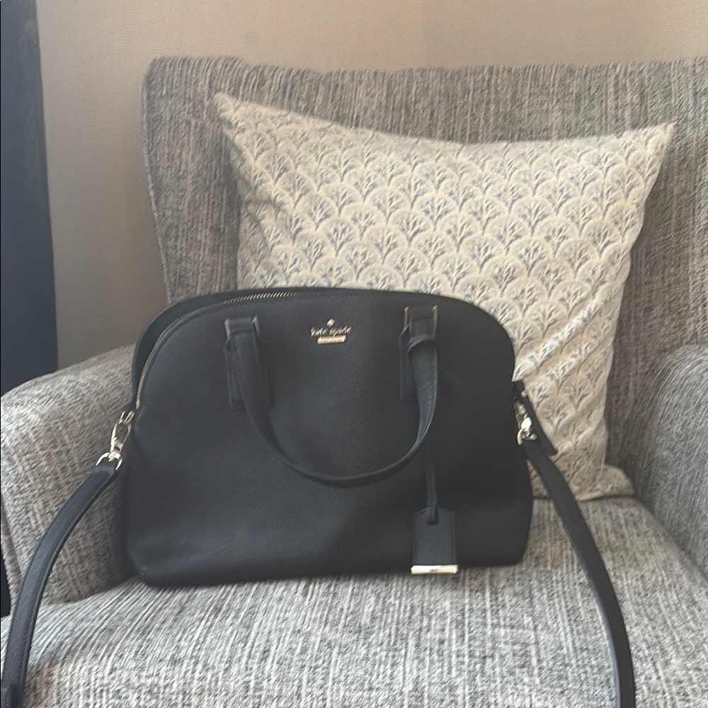 Kate Spade Black Leather Handbag